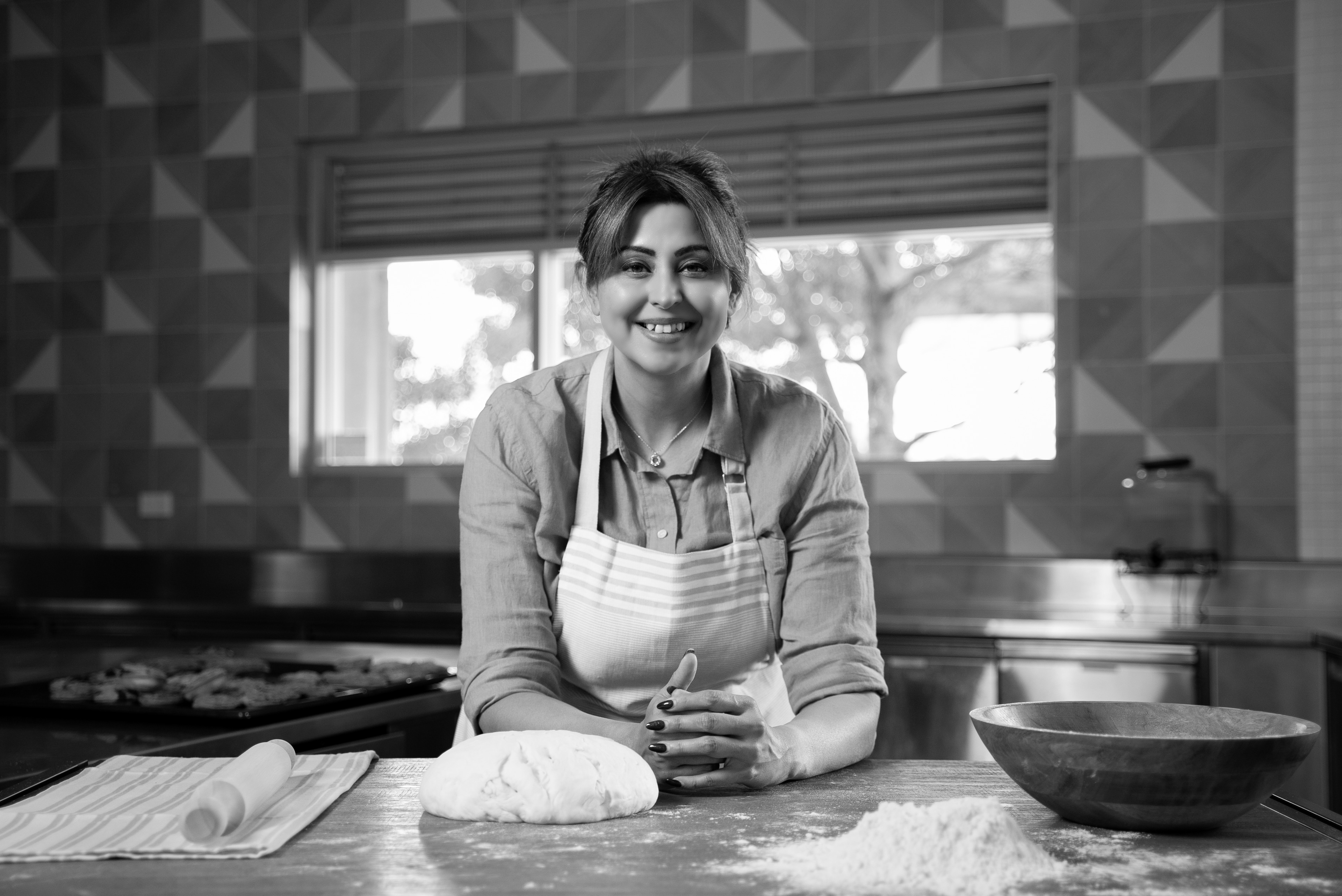 Simran in her kitchen — Founder of Flavour & Co.